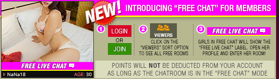 Introducing FREE CHAT for members here at SakuraLive.com