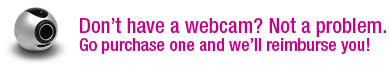 Dont have a webcam?